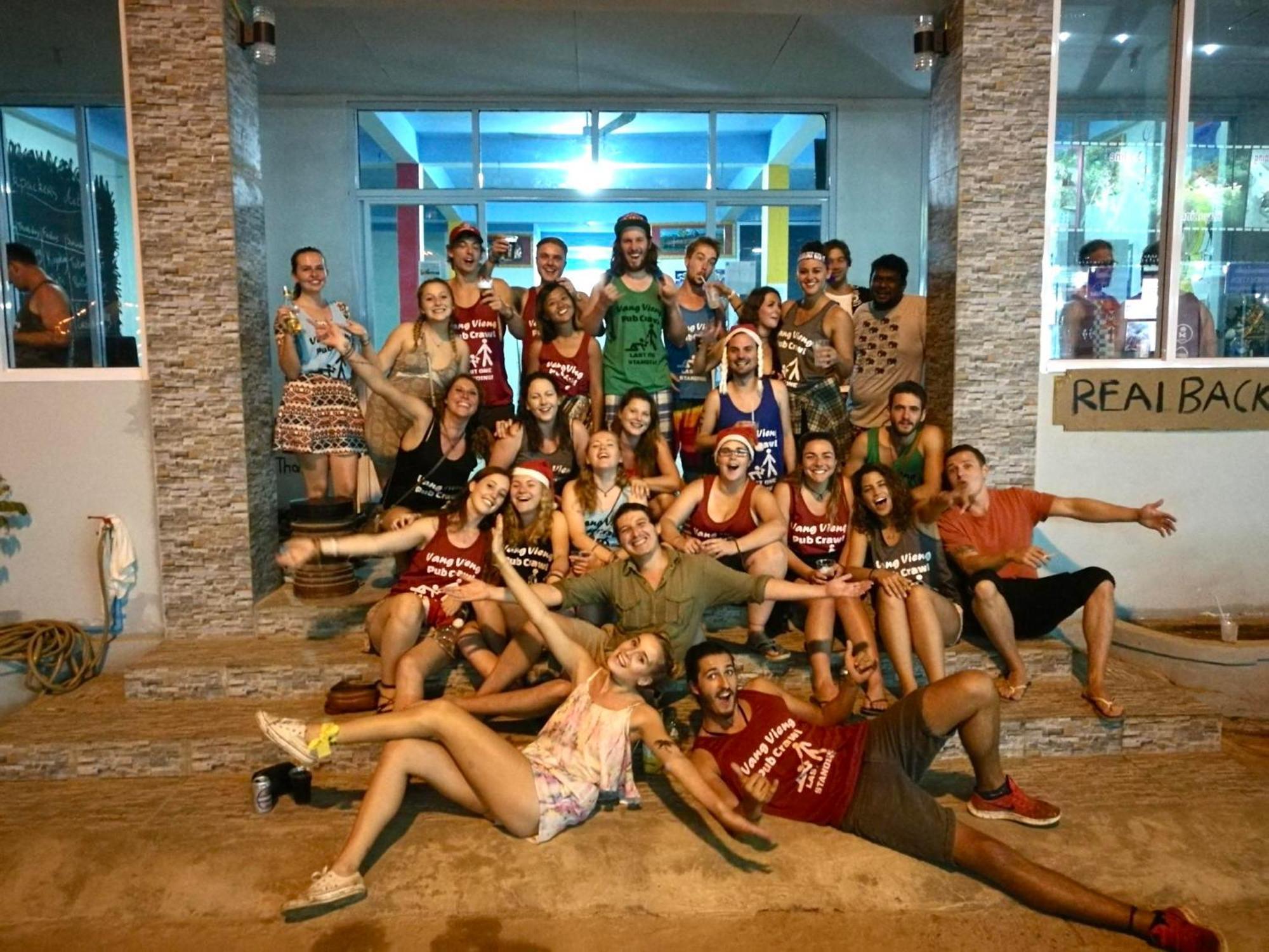 Vang Vieng Ruby Backpackers Hostel Buitenkant foto